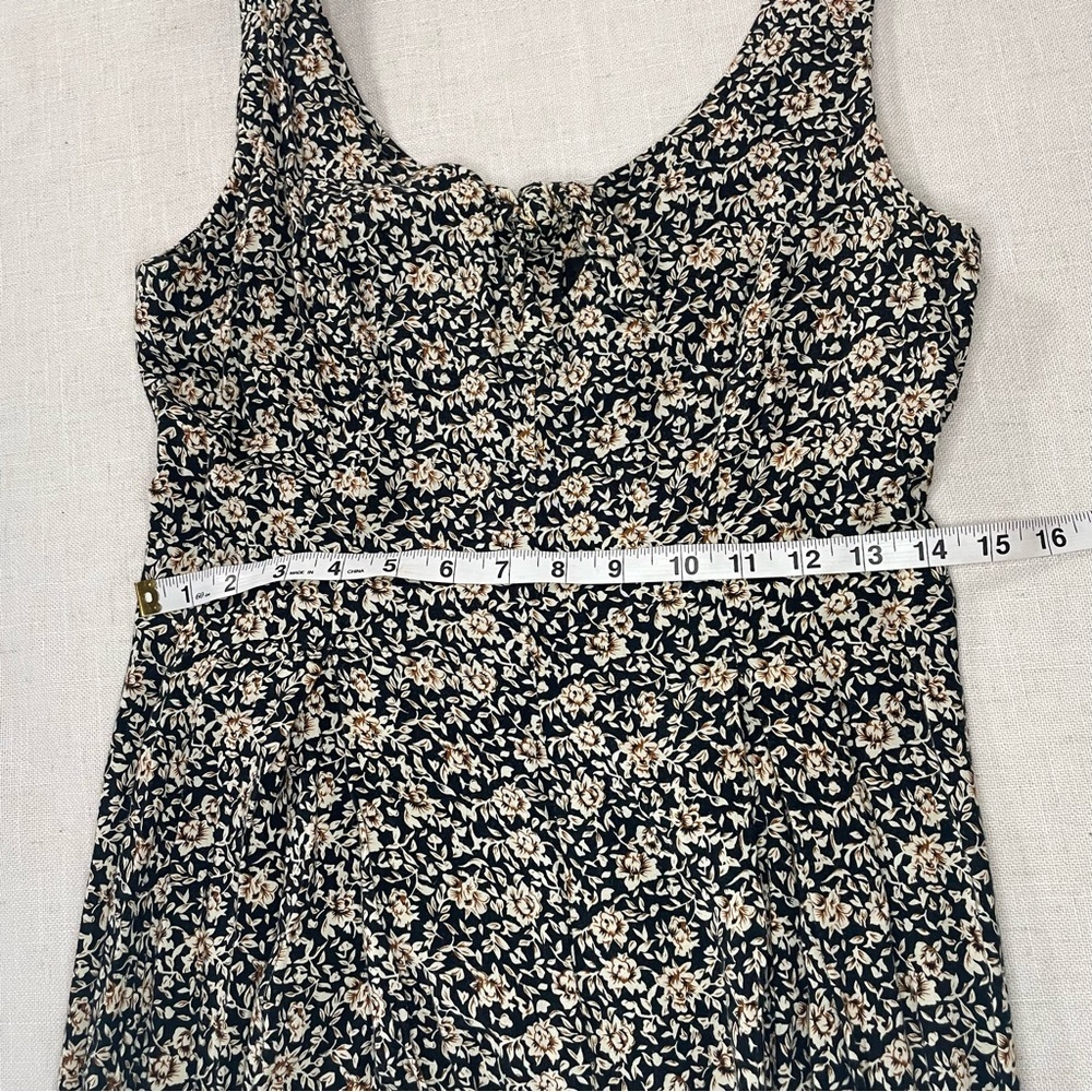 Vintage Floral Fit & Flare Coastal Cowgirl Midi Dress​ - Picture 9 of 13